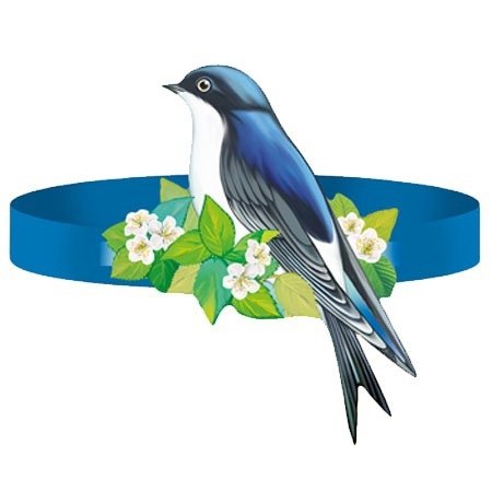 Маска ободок птицы