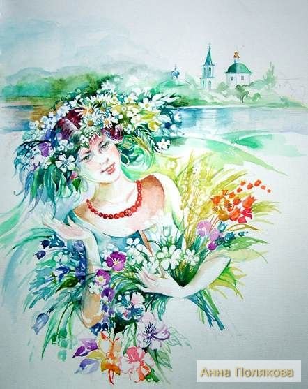 Девушка Весна фэнтези