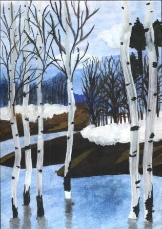 Весна в лесу Клычков