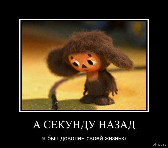 Чебурашка демотиваторы
