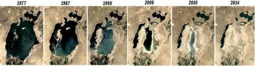 Аральское море до и после до и после 2022