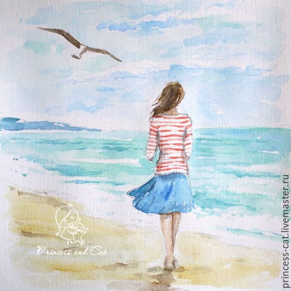 Девушка море мечта
