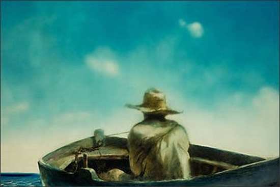 Старик и море картина Хемингуэй