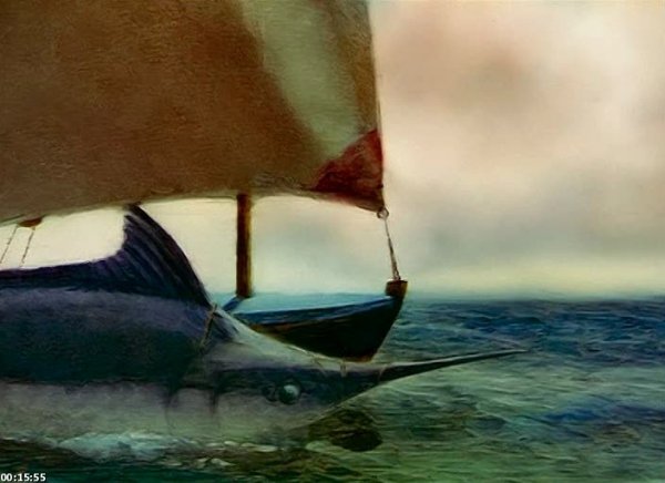 Старик и море мультфильм Петрова