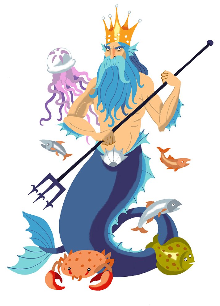 Нептун рисунок. Нептун морской царь. Нептун царь морей. Нептун царь морской для детей. Детям про Нептуна царя морей.