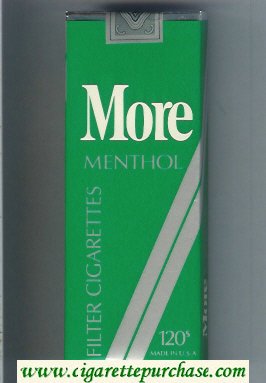 More Menthol 120's