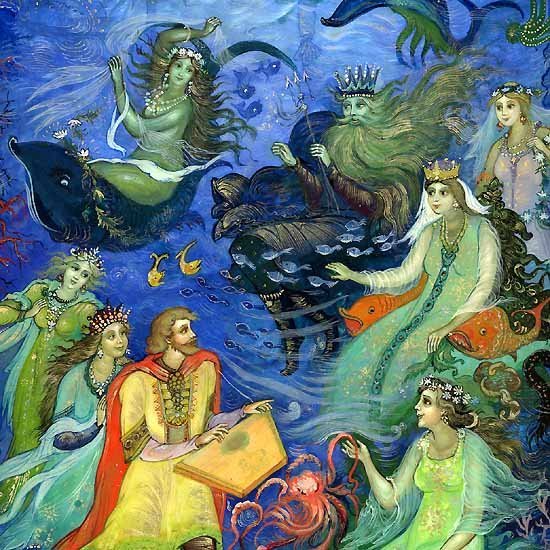 Иллюстрация к былине Садко