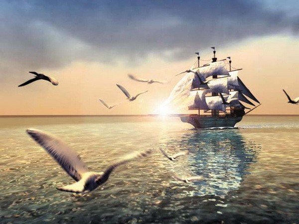 Удачного рейса в море