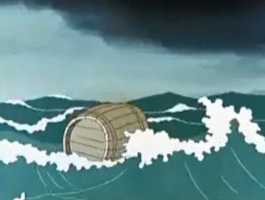 Бочка в море сказка о царе Салтане