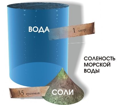 Промилле солености воды