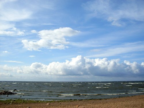 Шторм Энди Симмонс 2007 художник