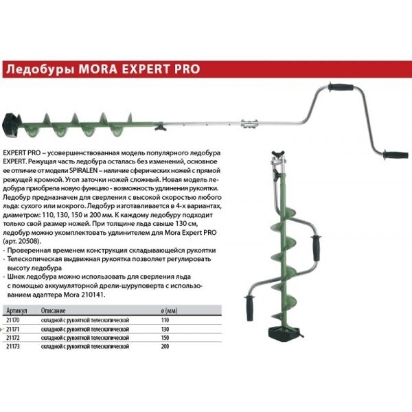 Mora Ice Expert-Pro 200