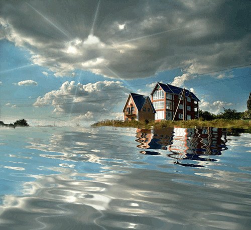 Избушка на берегу моря