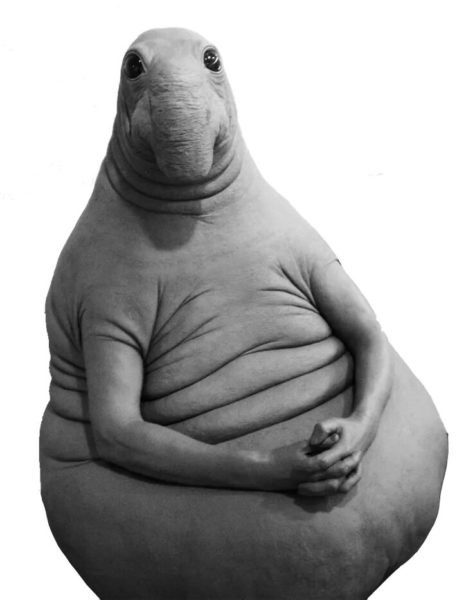 Homunculus Loxodontus голландской художницы Маргрит Ван Бреворт