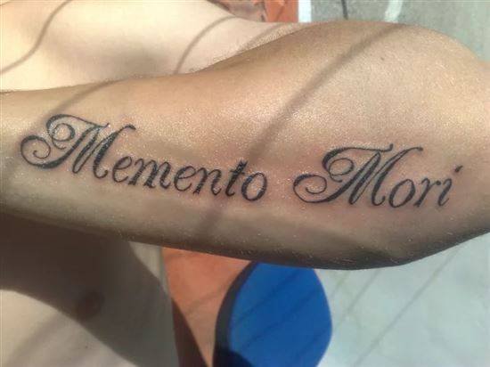 Тату море на руке для мужчин