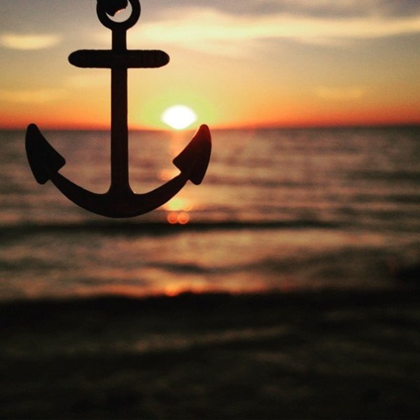 Якорь в песке