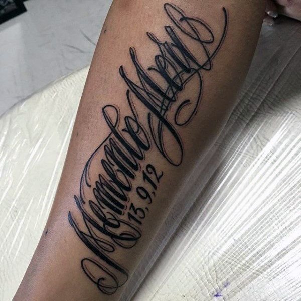 Татуировки с надписью Memento Mori