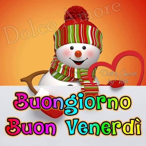Buon venerdi зимние