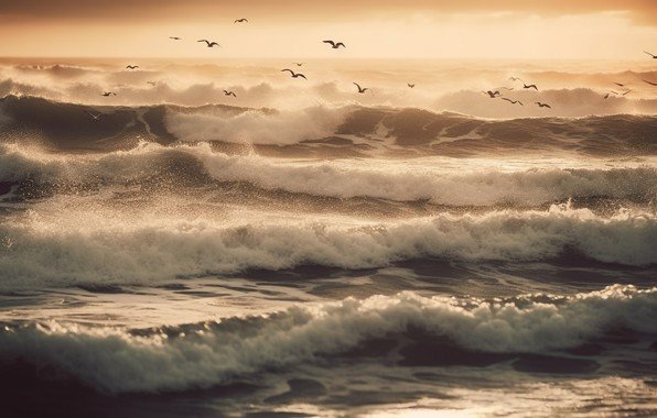 Океан и горы