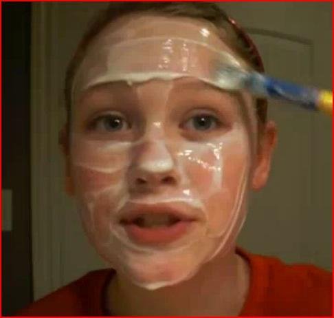 Мужское семя на лице