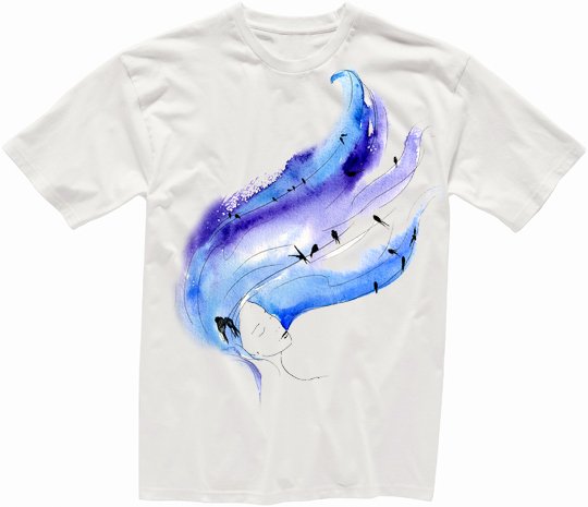 Футболка для мальчика с дельфинами