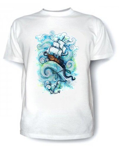 Картинки на футболки море (66 фото)