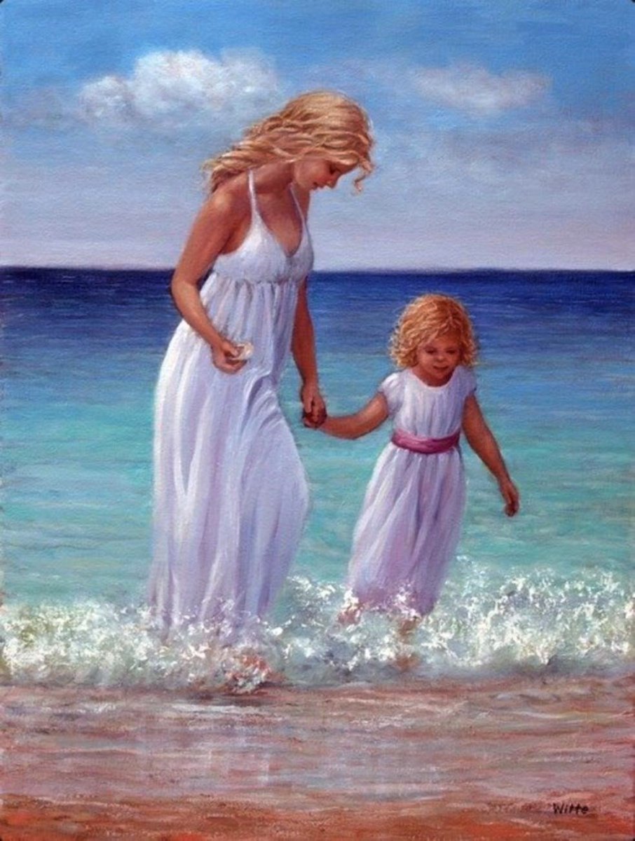 Мать всех морей. Женщина с ребенком. Мама картина. Картины с детьми. Картина женщина с ребенком.