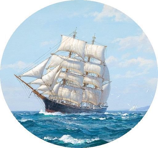 Корабль для скрапбукинга