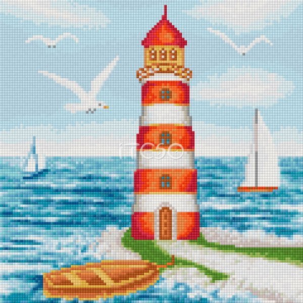 Алмазная вышивка Маяк