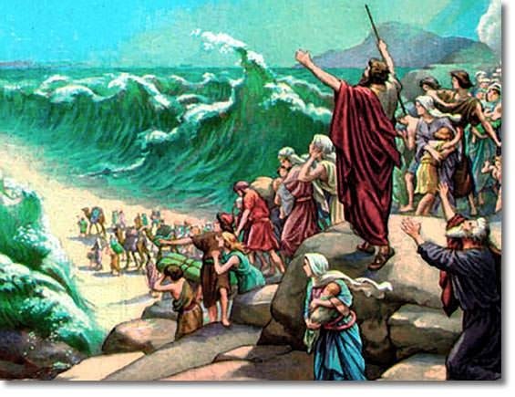 Моисей Чермное море