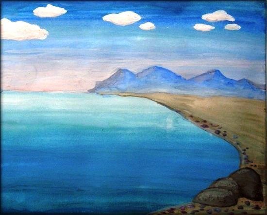 Черное море рисунок