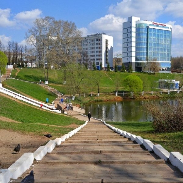 Киров Порошино парк динозавров