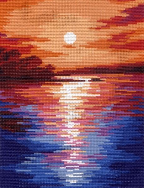 Вышивка Матренин Посад корабль