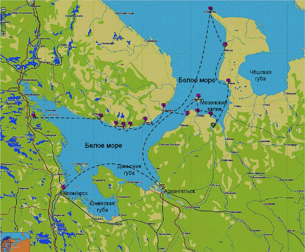 На Карти барнецовая моря