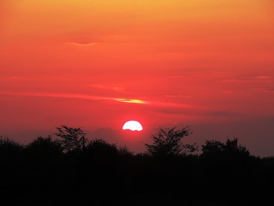 Солнышко зашло