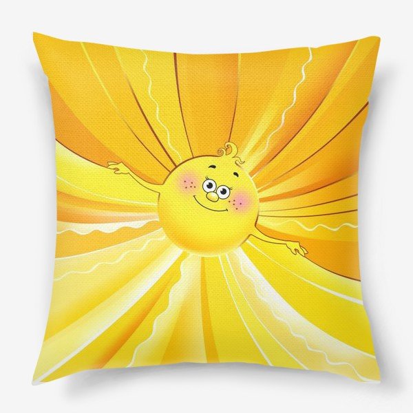 Плюшевая игрушка солнце