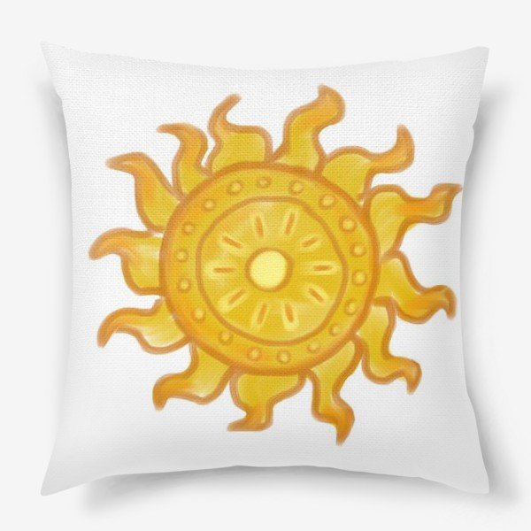 Солнышко из флиса