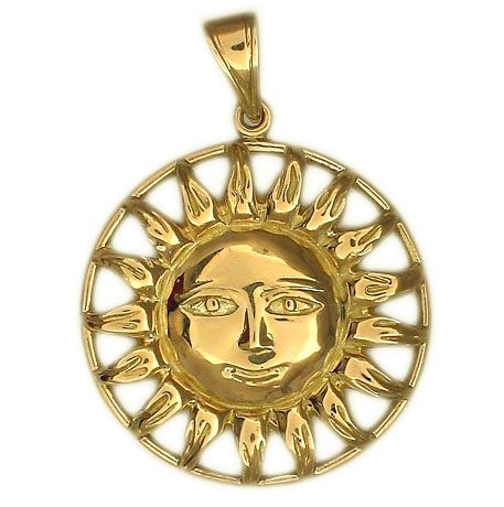 Ювелирные украшения в виде солнца