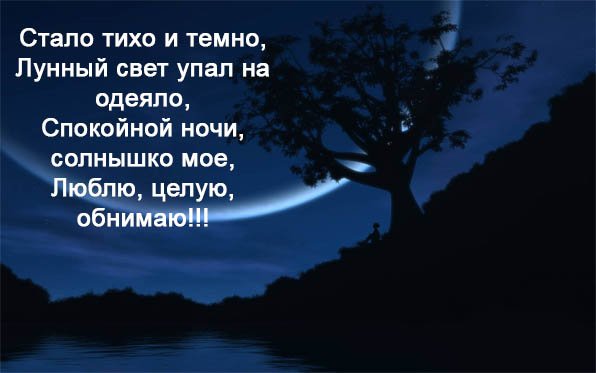 Спокойной ночи мой родной