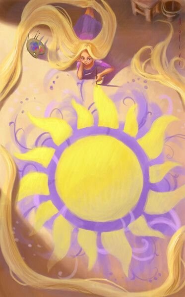 Рапунцель Запутанная история солнца