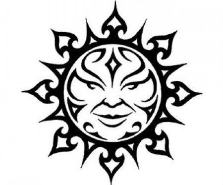 Славянское солнце эскиз