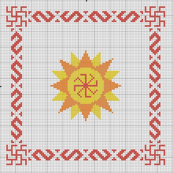 Вышивка для детей схемы простые