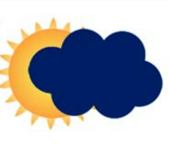 Тучка закрыла солнышко