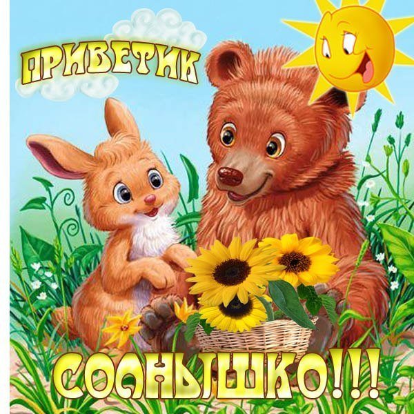 Фото привет солнышко