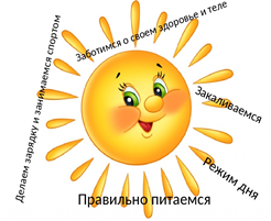 Солнышко Здоровья С 5 Лучиками Картинки