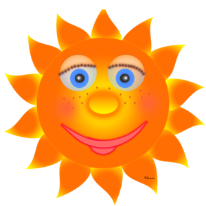 Оранжевое солнышко