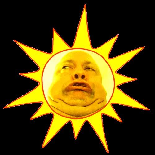 Смешное солнце