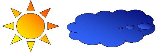 Солнце черно белое