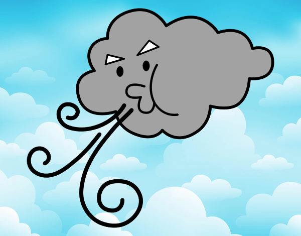 Ветер рисунок