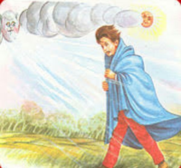 Сказка к.д. Ушинского «ветер и солнце»